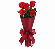Букет 5 Красных роз Эдлесс Лав в Чебаркуле
