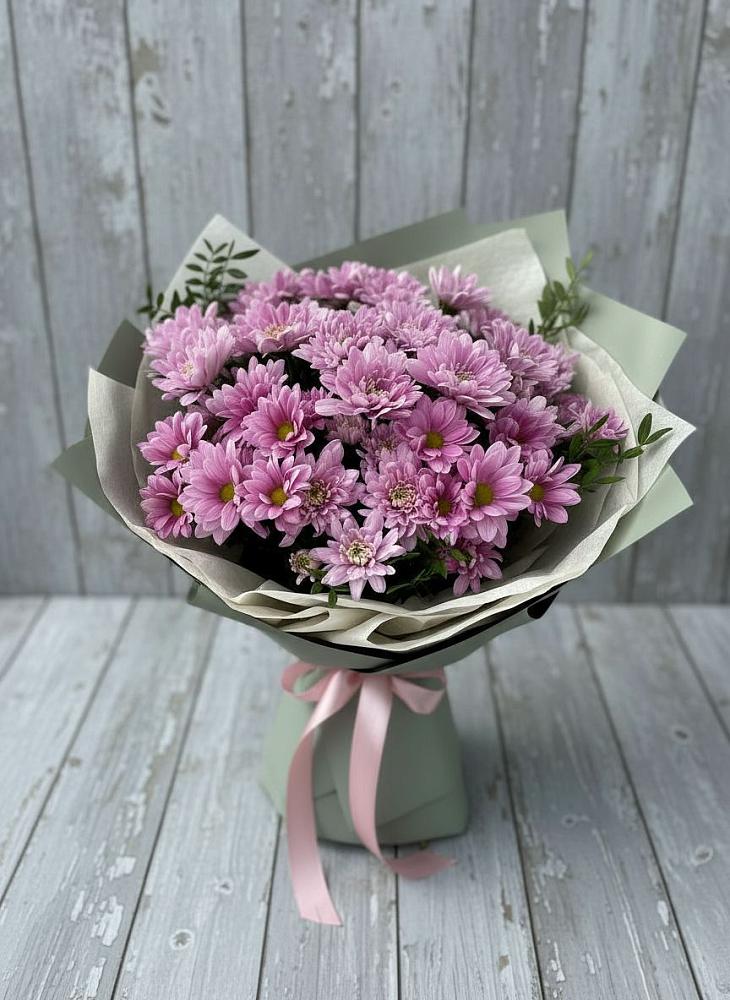 Букет цветов из: Хризантемы в Чебаркуле