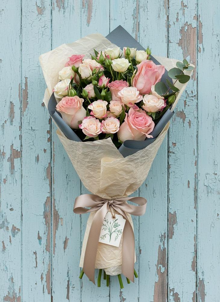 Букет цветов из: Розы в Чебаркуле