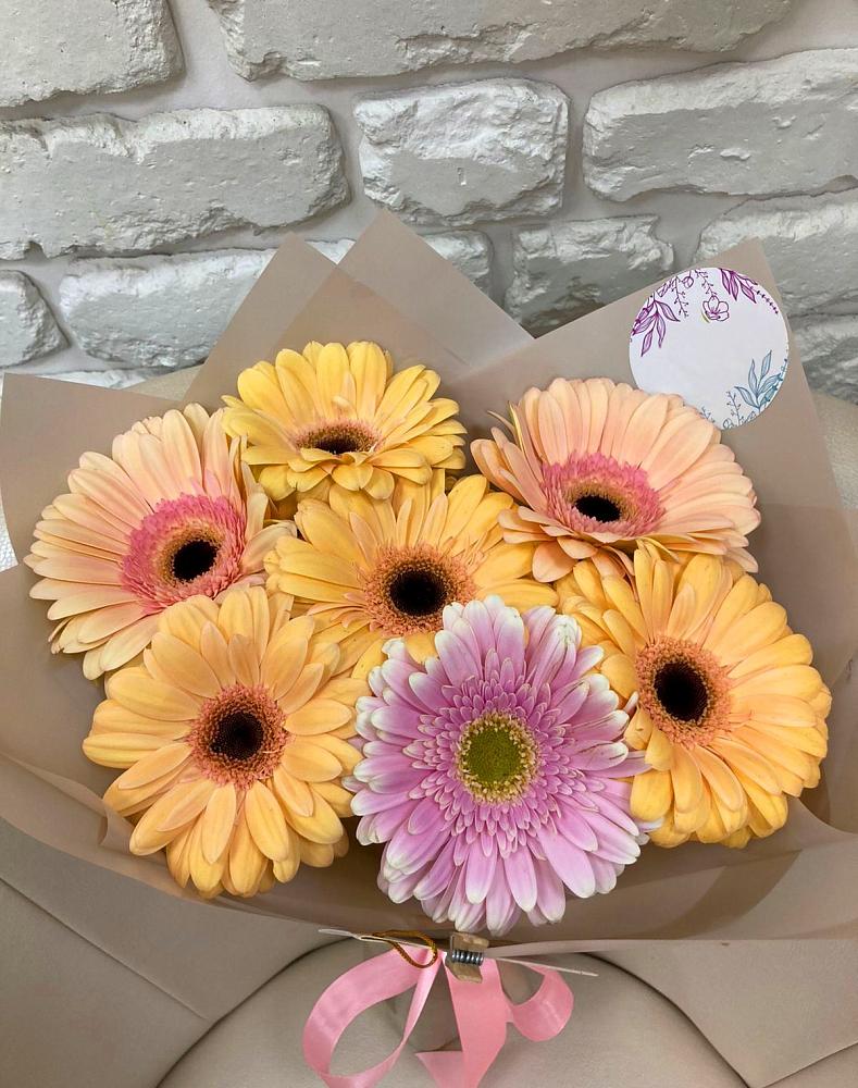 Букет цветов из: Герберы в Чебаркуле