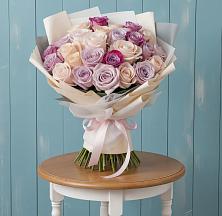 Букет цветов из:  Розы в Чебаркуле