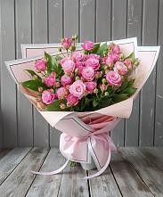 Букет Розовый кустик #REPLACE_PRED# Чебаркуле