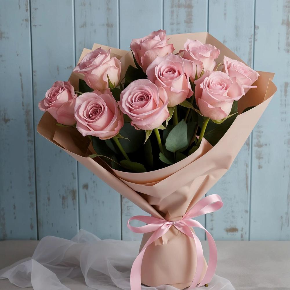 Букет цветов из: Розы в Чебаркуле