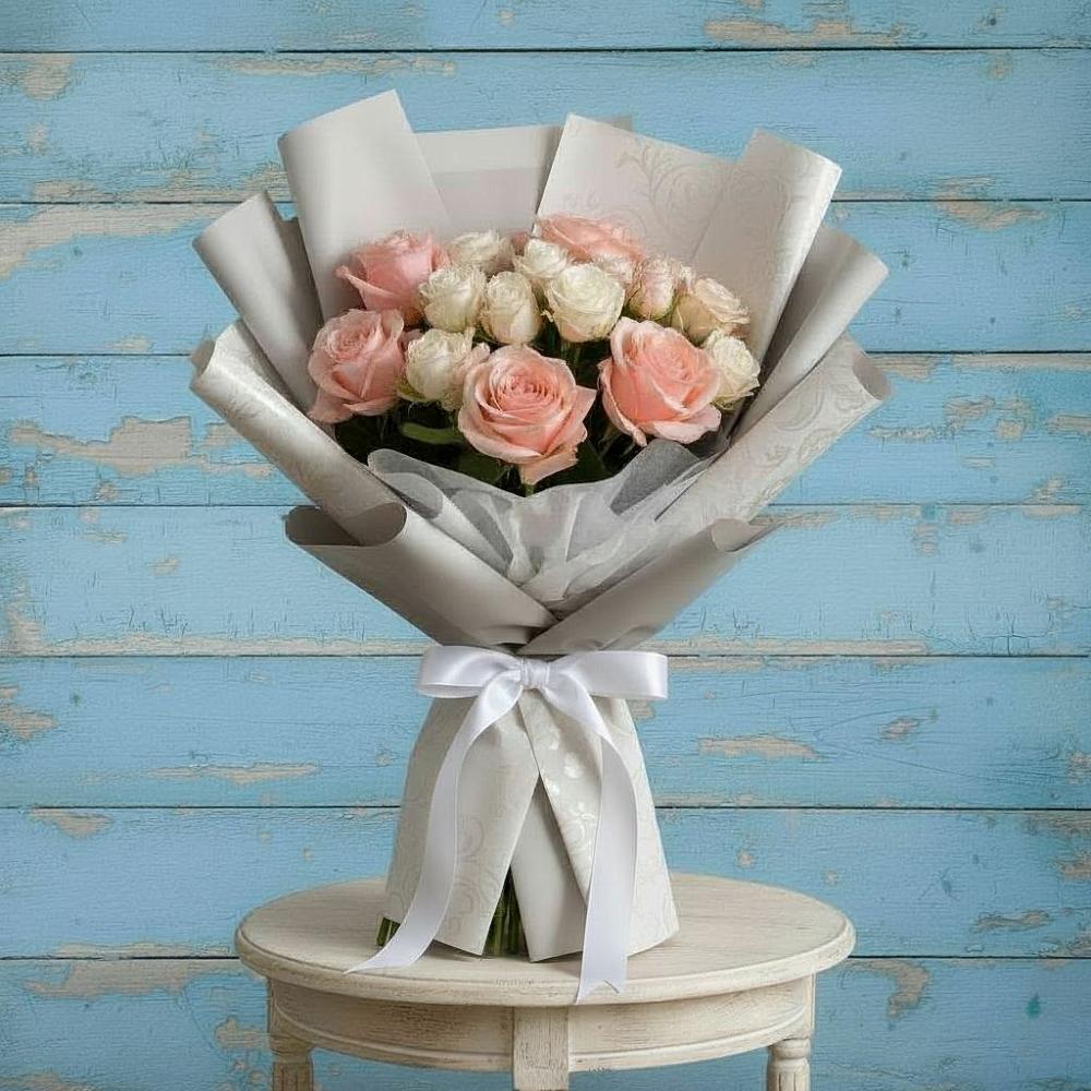 Букет цветов из: Розы в Чебаркуле