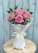 Букет цветов из:  Розы в Чебаркуле
