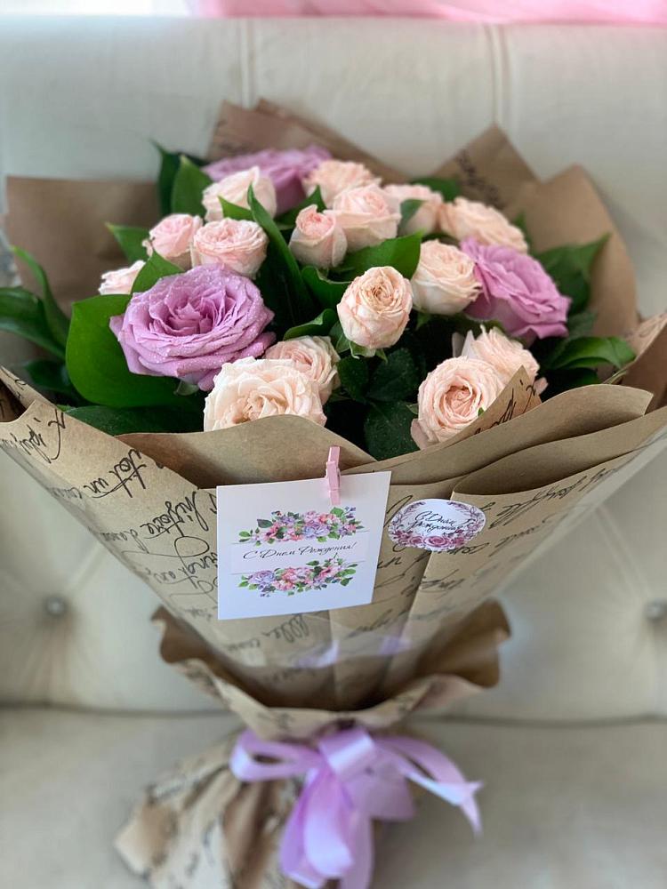 Букет цветов из: Розы в Чебаркуле