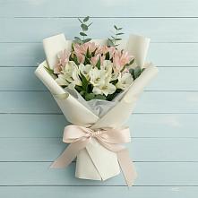 Букет цветов из:  Альстромерии в Чебаркуле
