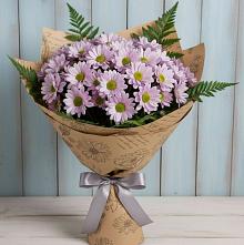 Букет цветов из:  Хризантемы #REPLACE_PRED# Чебаркуле