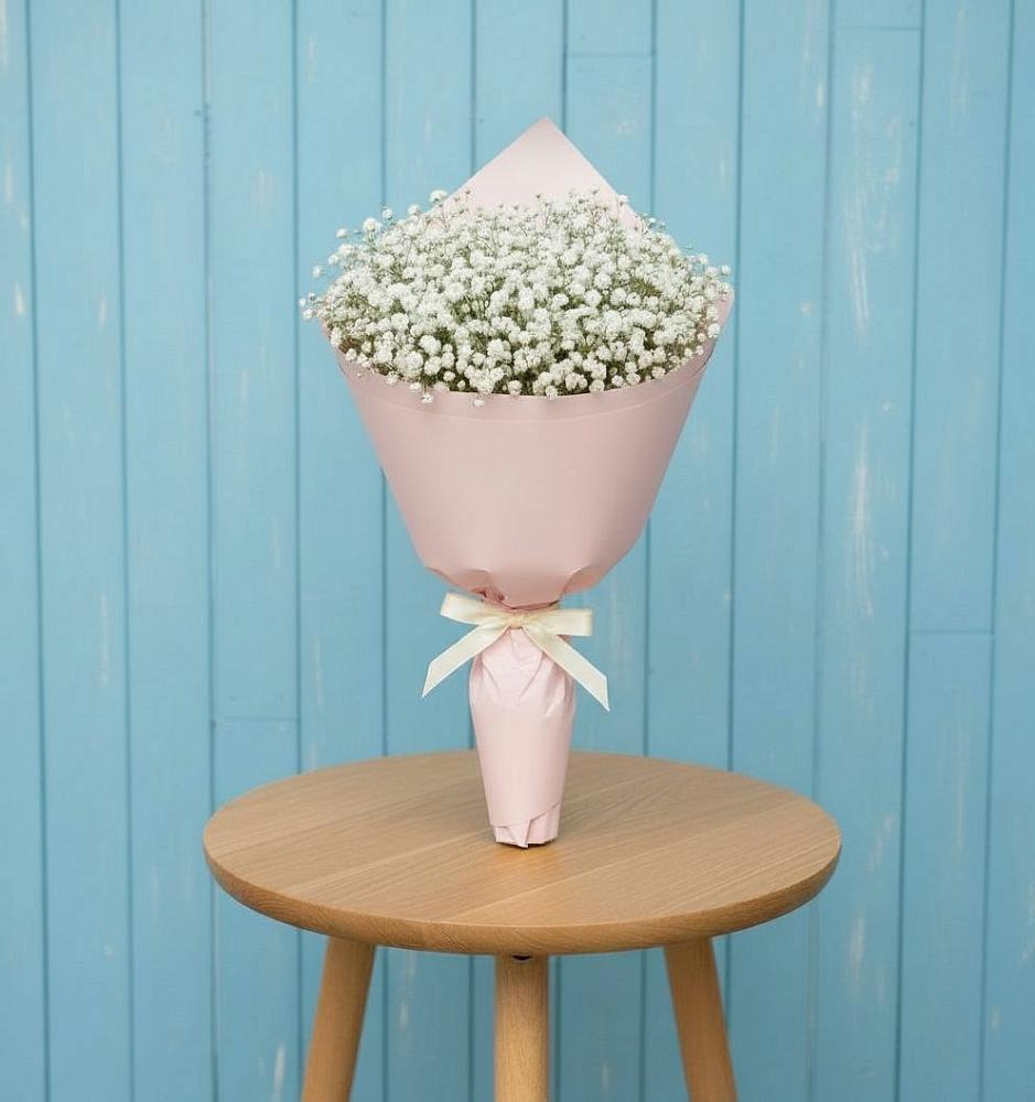 Букет цветов из: Гипсофила в Чебаркуле