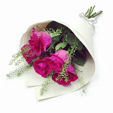 Букет цветов из:  Розы в Чебаркуле