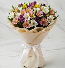 Букет цветов из:  Альстромерии в Чебаркуле
