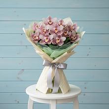 Букет цветов из:  Орхидеи и Розы в Чебаркуле