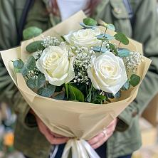 Букет Нежные грёзы в Чебаркуле Букет цветов из: Розы в Чебаркуле
