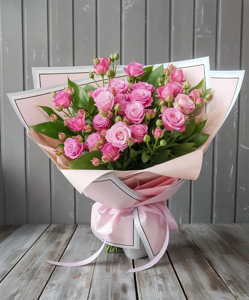 Букет Розовый кустик в Чебаркуле