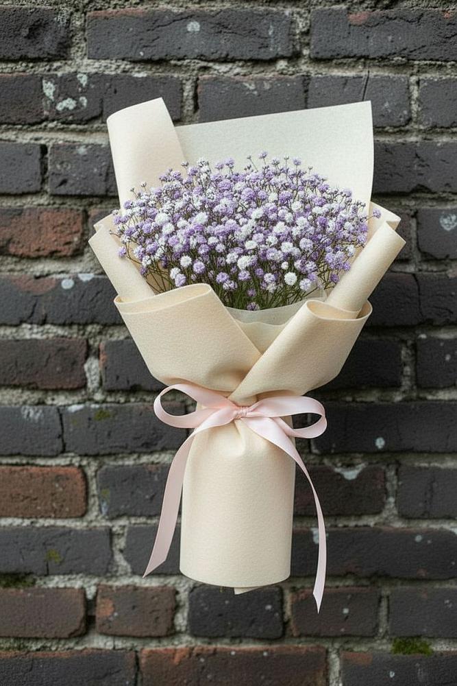 Букет цветов из: Гипсофила в Чебаркуле