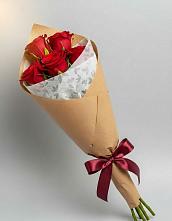 Букет цветов из:  Розы в Чебаркуле
