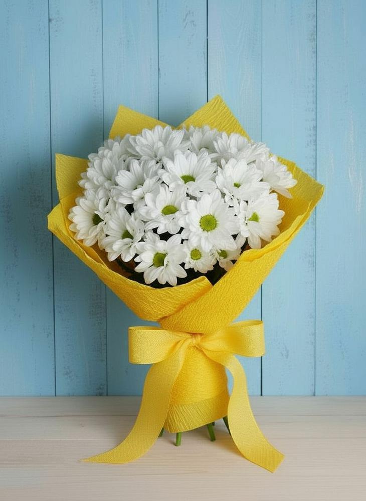 Букет цветов из: Хризантемы в Чебаркуле