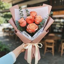 Букет цветов из:  Розы в Чебаркуле