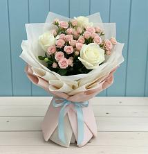 Букет цветов из:  Розы в Чебаркуле