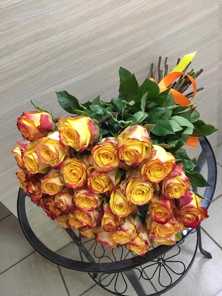 Букет Желтые розы в Чебаркуле