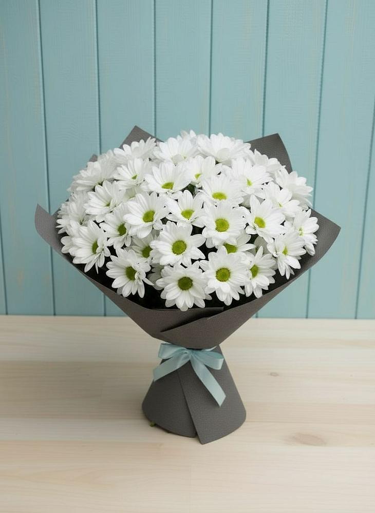 Букет цветов из: Хризантемы в Чебаркуле