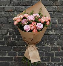 Букет цветов из:  Розы в Чебаркуле