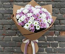 Букет цветов из:  Хризантемы #REPLACE_PRED# Чебаркуле