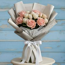 Букет цветов из:  Розы #REPLACE_PRED# Чебаркуле