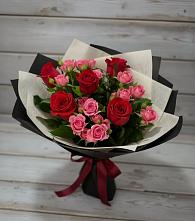 Букет цветов из:  Розы в Чебаркуле