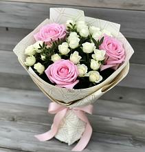 Букет цветов из:  Розы в Чебаркуле