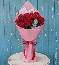Букет цветов из:  Розы в Чебаркуле