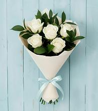 Букет цветов из:  Розы в Чебаркуле