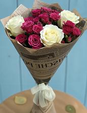 Букет цветов из:  Розы #REPLACE_PRED# Чебаркуле