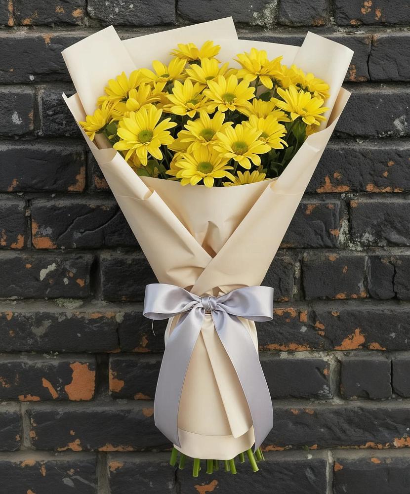 Букет цветов из: Хризантемы в Чебаркуле