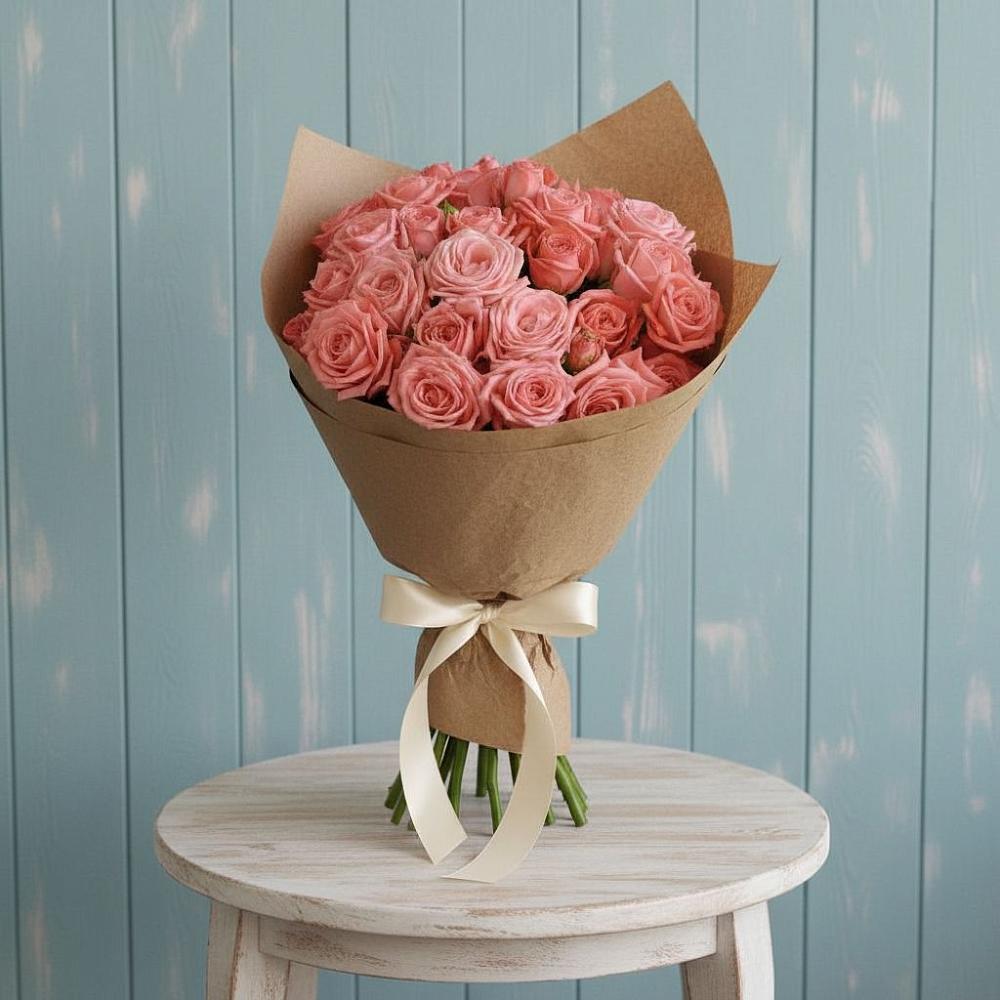 Букет цветов из: Розы в Чебаркуле