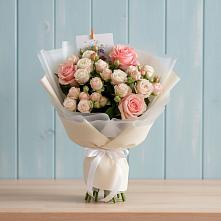 Букет цветов из:  Розы в Чебаркуле