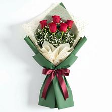 Букет цветов из:  Розы в Чебаркуле